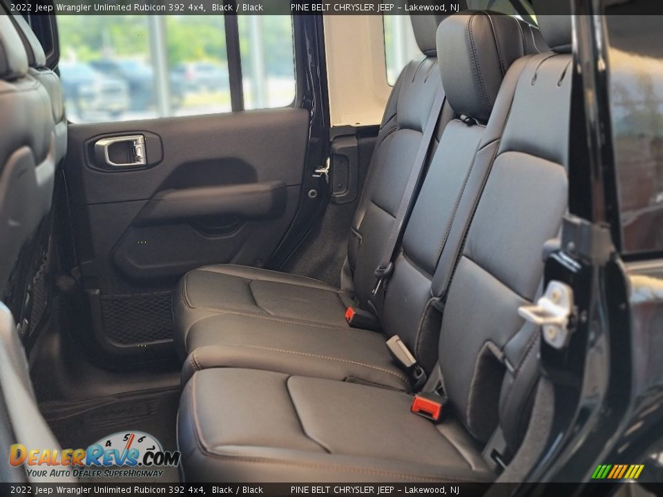 Rear Seat of 2022 Jeep Wrangler Unlimited Rubicon 392 4x4 Photo #11