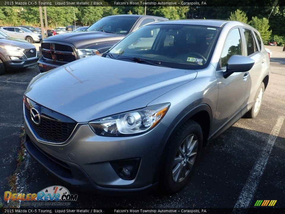 2015 Mazda CX-5 Touring Liquid Silver Metallic / Black Photo #1