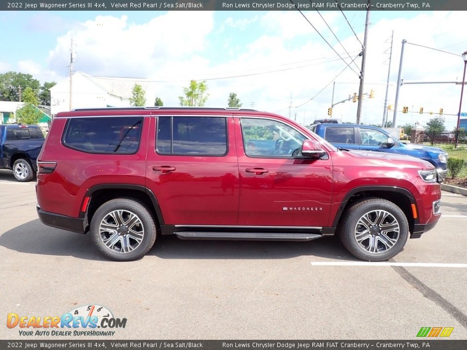 Velvet Red Pearl 2022 Jeep Wagoneer Series III 4x4 Photo #6