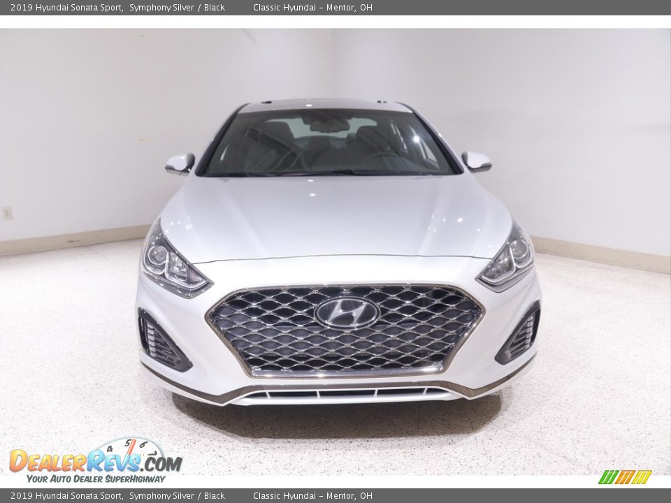 2019 Hyundai Sonata Sport Symphony Silver / Black Photo #2