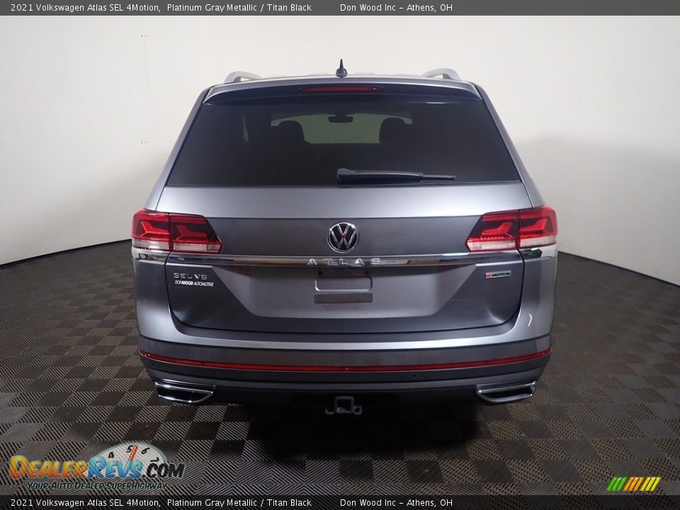 2021 Volkswagen Atlas SEL 4Motion Platinum Gray Metallic / Titan Black Photo #15