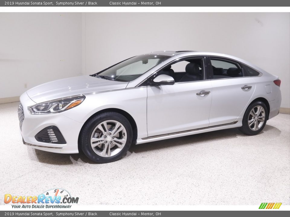 2019 Hyundai Sonata Sport Symphony Silver / Black Photo #3