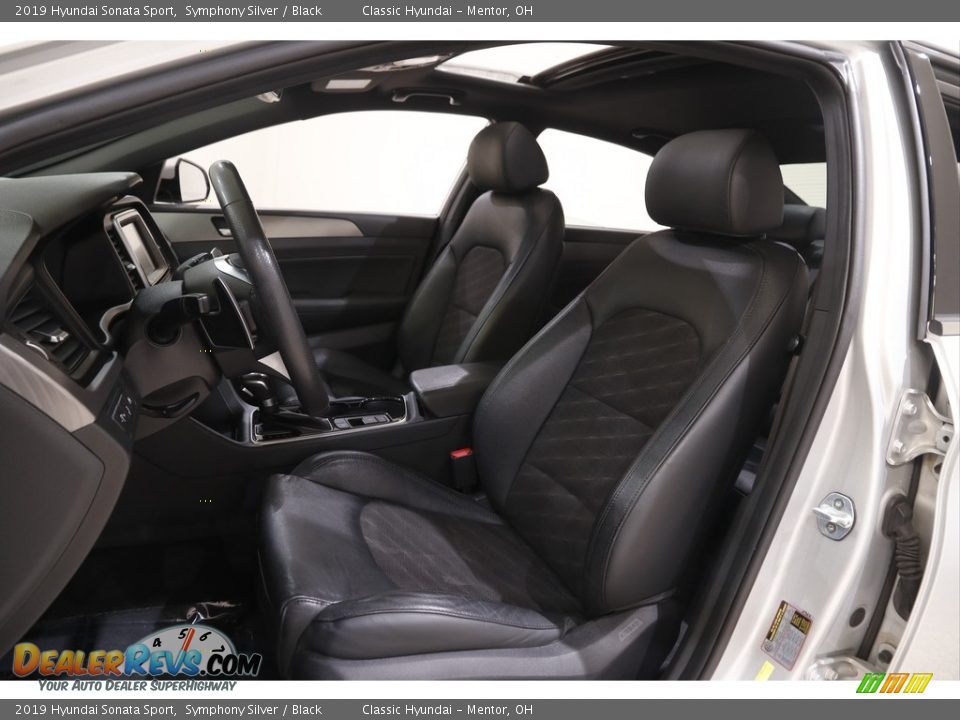 2019 Hyundai Sonata Sport Symphony Silver / Black Photo #5