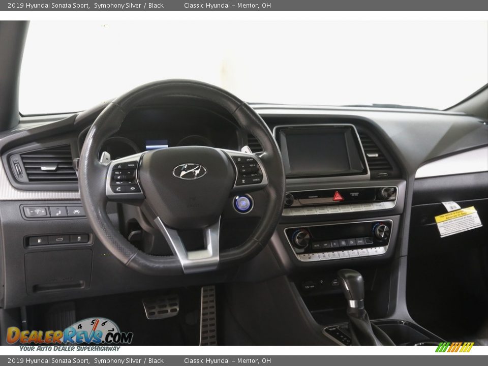 2019 Hyundai Sonata Sport Symphony Silver / Black Photo #6