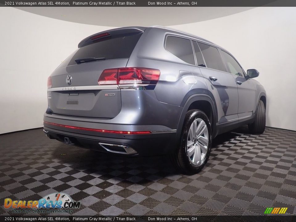 2021 Volkswagen Atlas SEL 4Motion Platinum Gray Metallic / Titan Black Photo #19