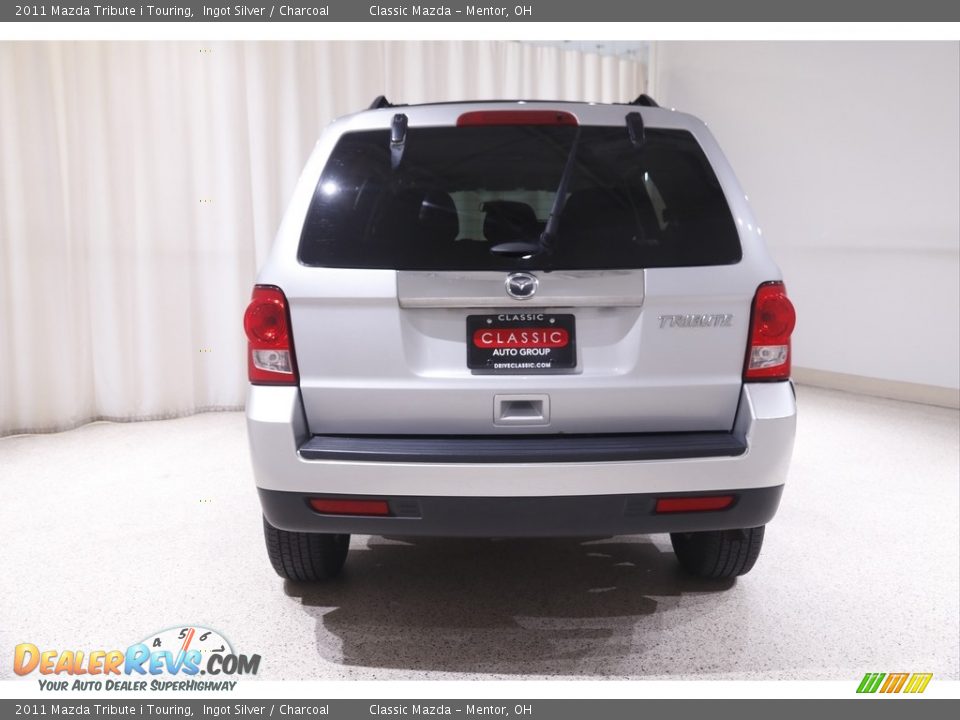 2011 Mazda Tribute i Touring Ingot Silver / Charcoal Photo #17