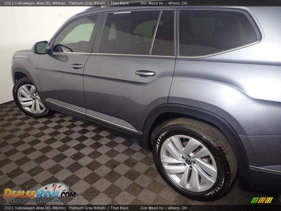 2021 Volkswagen Atlas SEL 4Motion Platinum Gray Metallic / Titan Black Photo #21