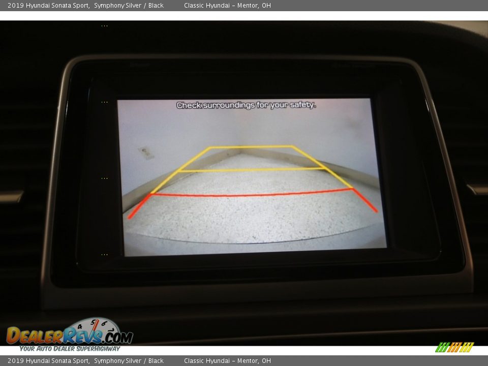 2019 Hyundai Sonata Sport Symphony Silver / Black Photo #10