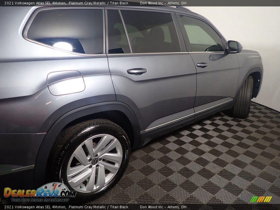 2021 Volkswagen Atlas SEL 4Motion Platinum Gray Metallic / Titan Black Photo #22