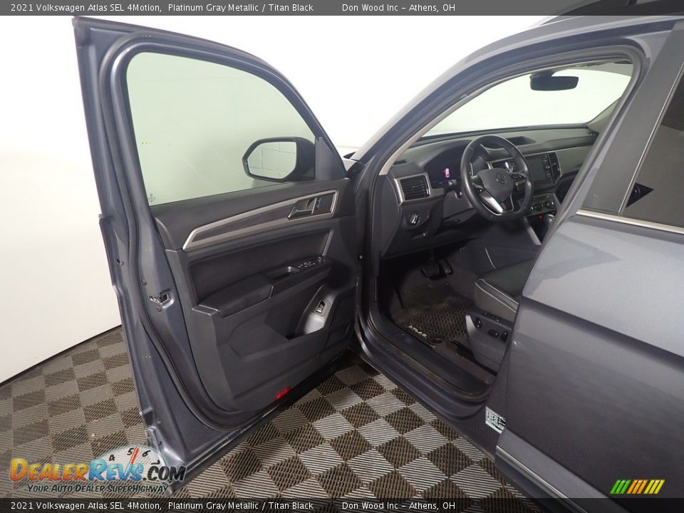 2021 Volkswagen Atlas SEL 4Motion Platinum Gray Metallic / Titan Black Photo #23