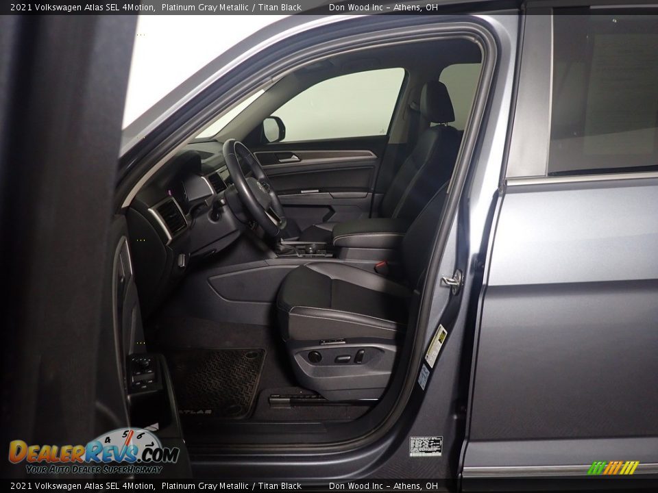 2021 Volkswagen Atlas SEL 4Motion Platinum Gray Metallic / Titan Black Photo #25