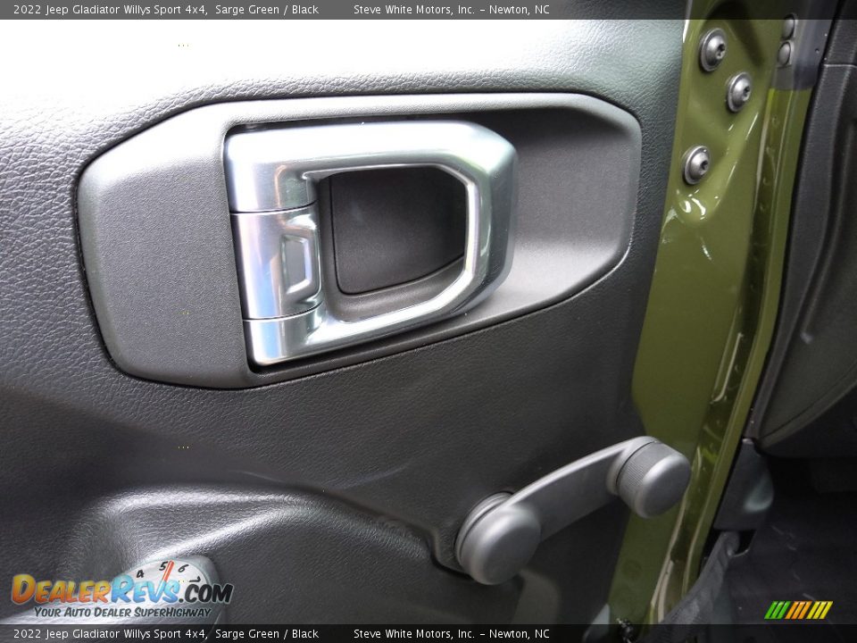 2022 Jeep Gladiator Willys Sport 4x4 Sarge Green / Black Photo #12