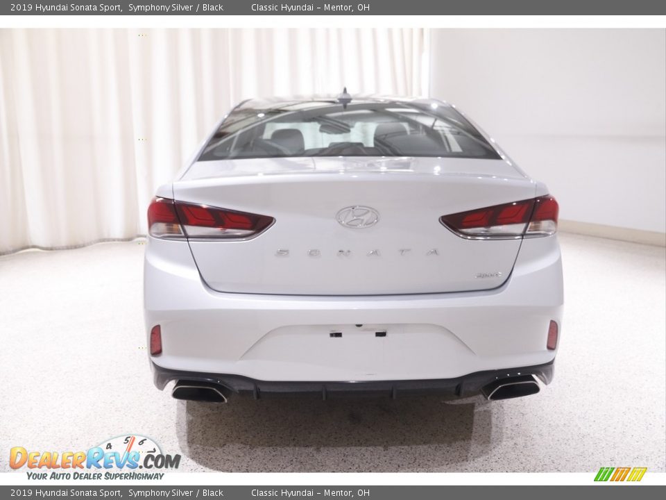 2019 Hyundai Sonata Sport Symphony Silver / Black Photo #16