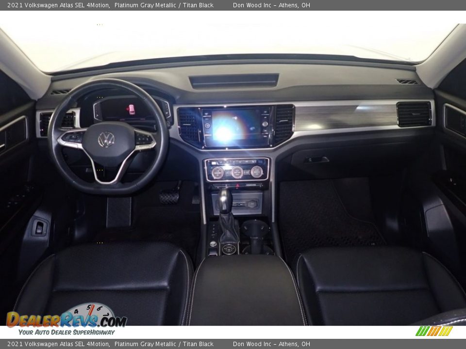 2021 Volkswagen Atlas SEL 4Motion Platinum Gray Metallic / Titan Black Photo #27
