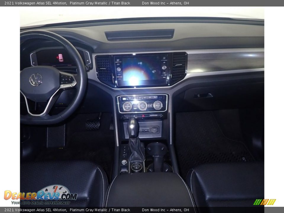 2021 Volkswagen Atlas SEL 4Motion Platinum Gray Metallic / Titan Black Photo #28
