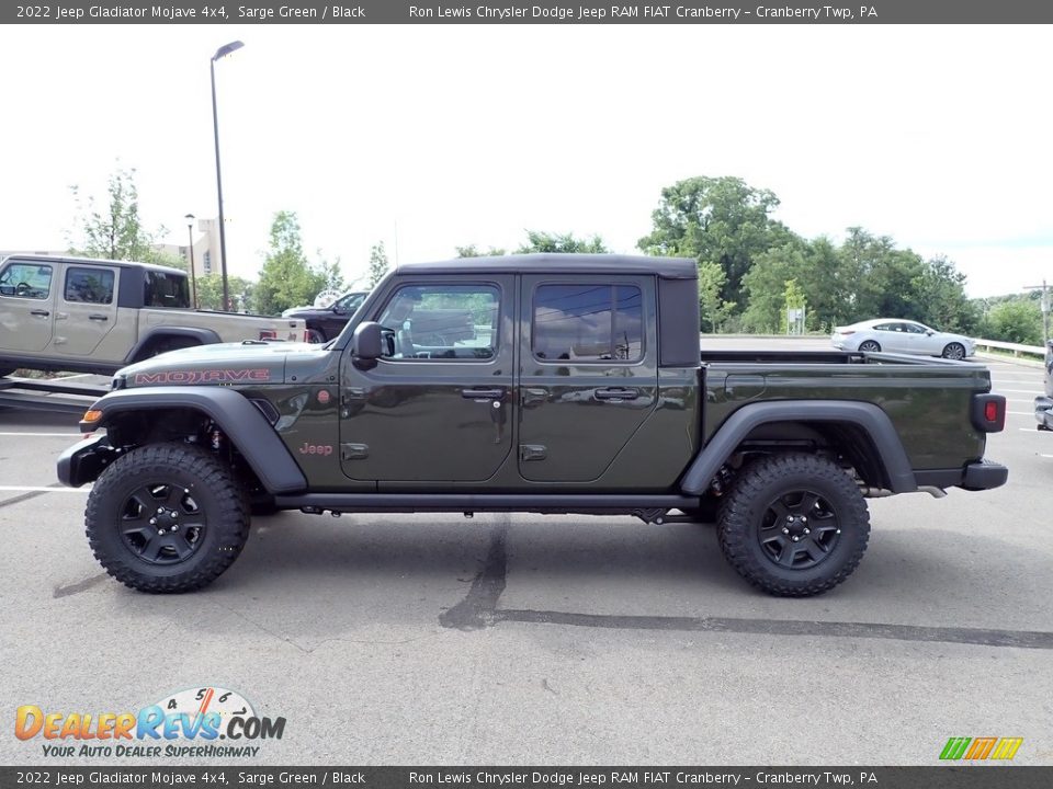 2022 Jeep Gladiator Mojave 4x4 Sarge Green / Black Photo #2