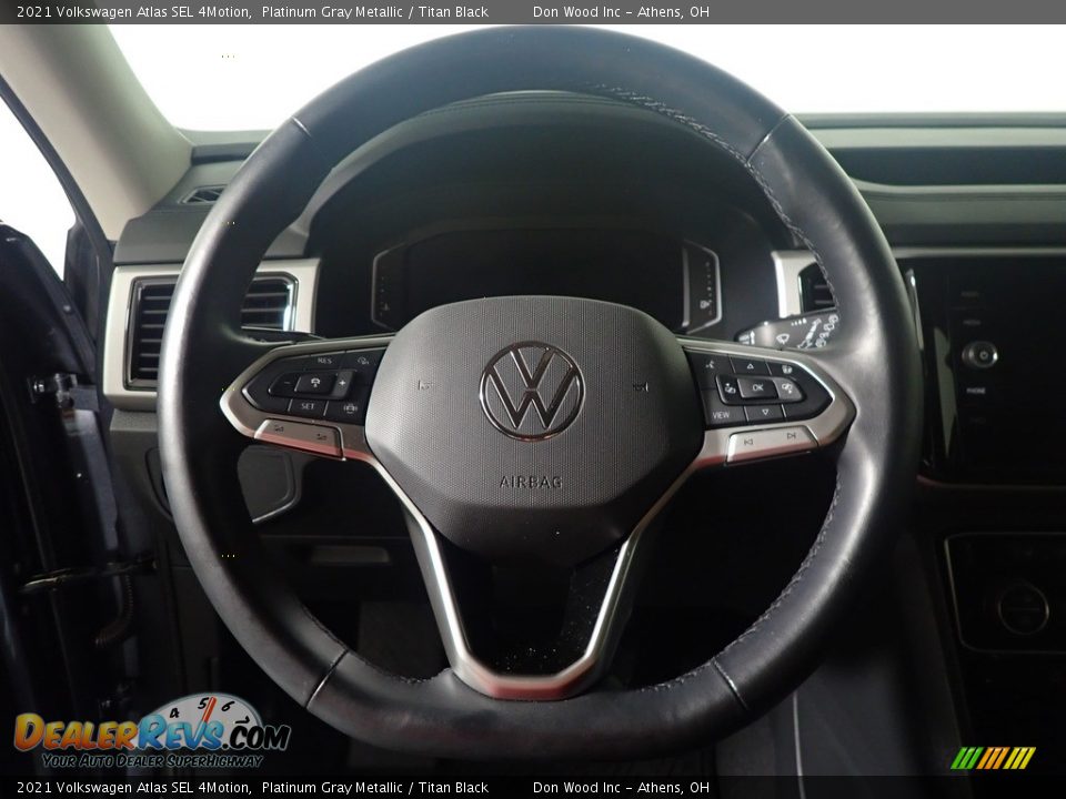 2021 Volkswagen Atlas SEL 4Motion Platinum Gray Metallic / Titan Black Photo #30