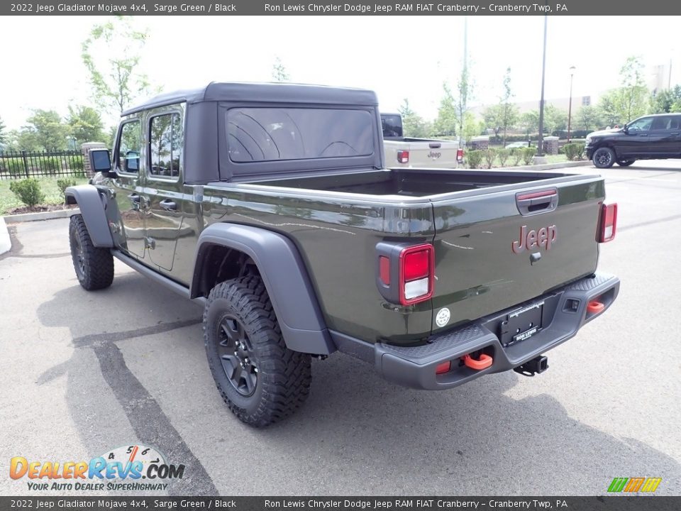 2022 Jeep Gladiator Mojave 4x4 Sarge Green / Black Photo #3