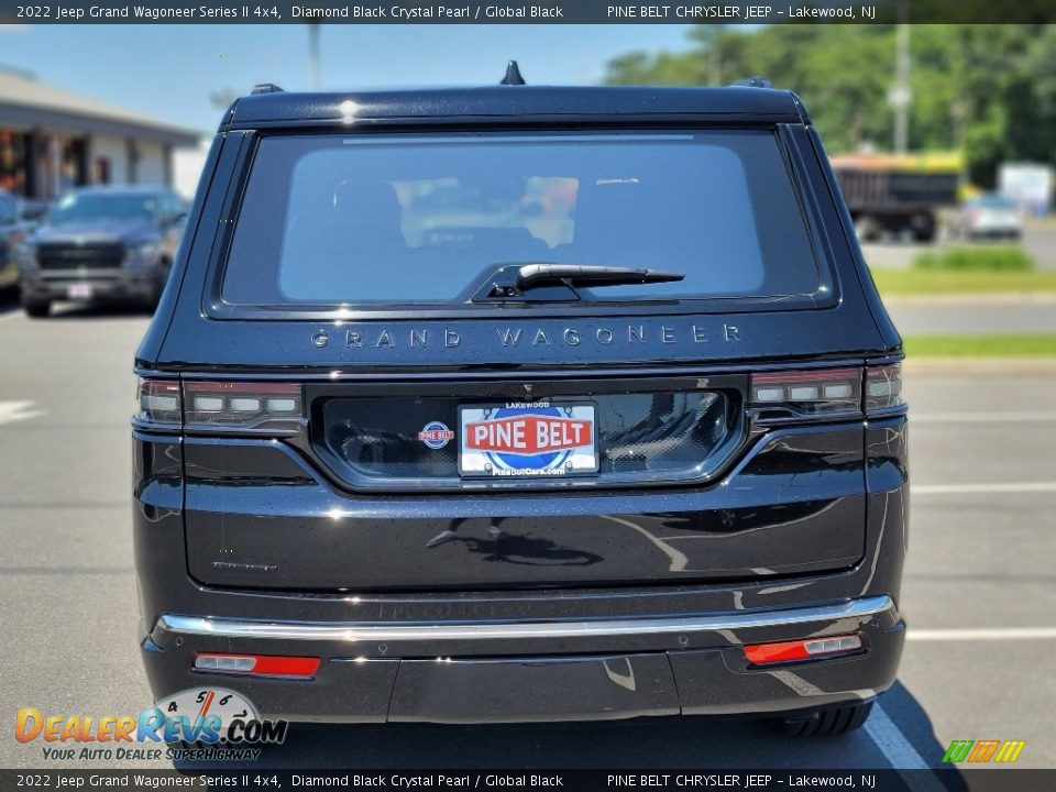 2022 Jeep Grand Wagoneer Series II 4x4 Diamond Black Crystal Pearl / Global Black Photo #5