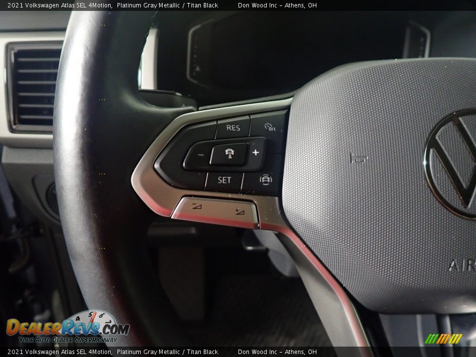 2021 Volkswagen Atlas SEL 4Motion Platinum Gray Metallic / Titan Black Photo #32