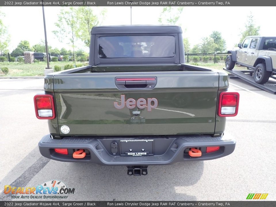 2022 Jeep Gladiator Mojave 4x4 Sarge Green / Black Photo #4