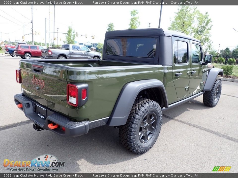 2022 Jeep Gladiator Mojave 4x4 Sarge Green / Black Photo #5