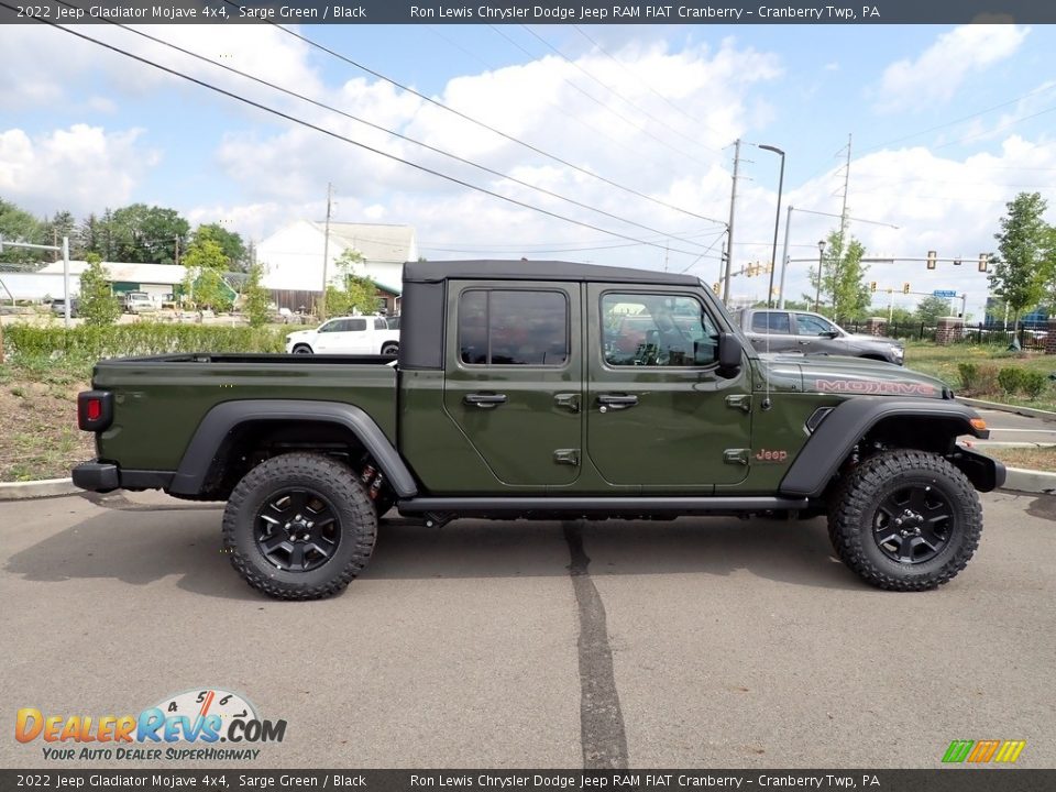 Sarge Green 2022 Jeep Gladiator Mojave 4x4 Photo #6