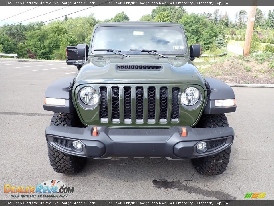 2022 Jeep Gladiator Mojave 4x4 Sarge Green / Black Photo #8