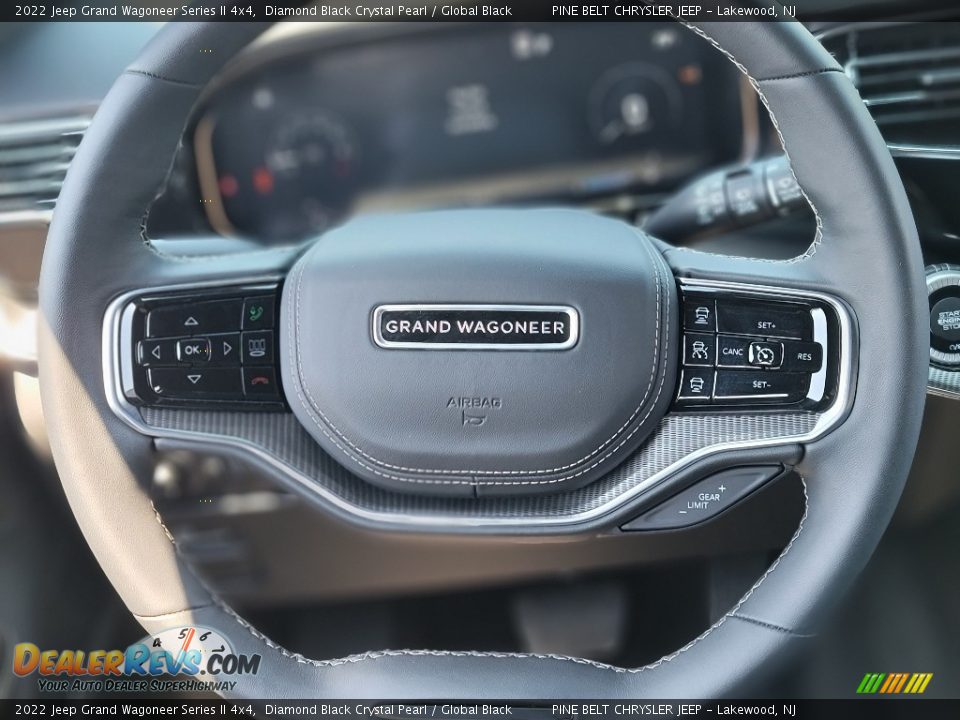 2022 Jeep Grand Wagoneer Series II 4x4 Steering Wheel Photo #10