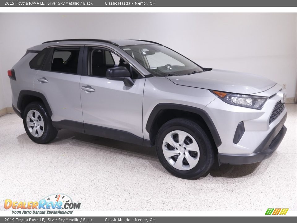 2019 Toyota RAV4 LE Silver Sky Metallic / Black Photo #1
