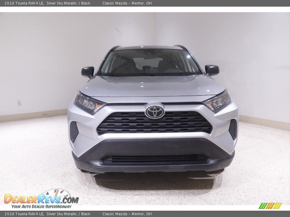 2019 Toyota RAV4 LE Silver Sky Metallic / Black Photo #2