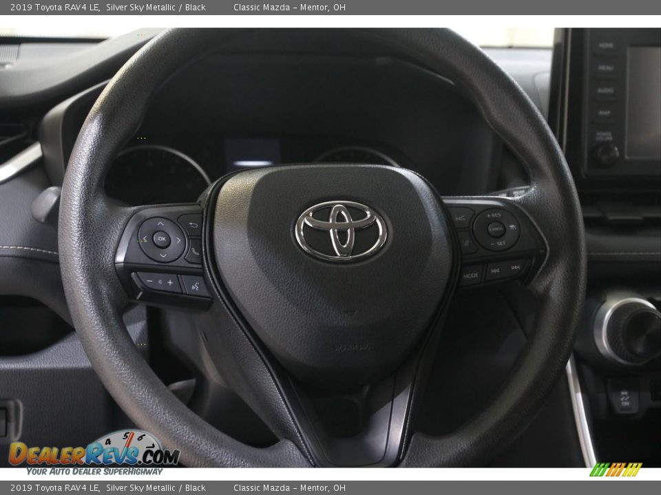 2019 Toyota RAV4 LE Silver Sky Metallic / Black Photo #7