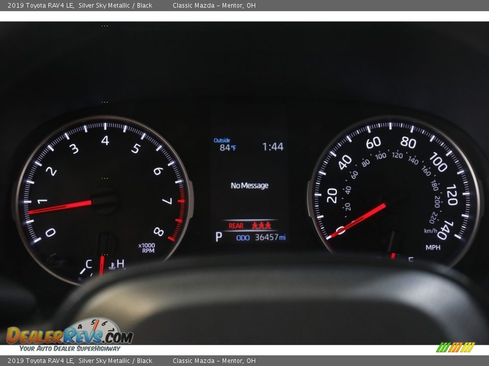 2019 Toyota RAV4 LE Silver Sky Metallic / Black Photo #8