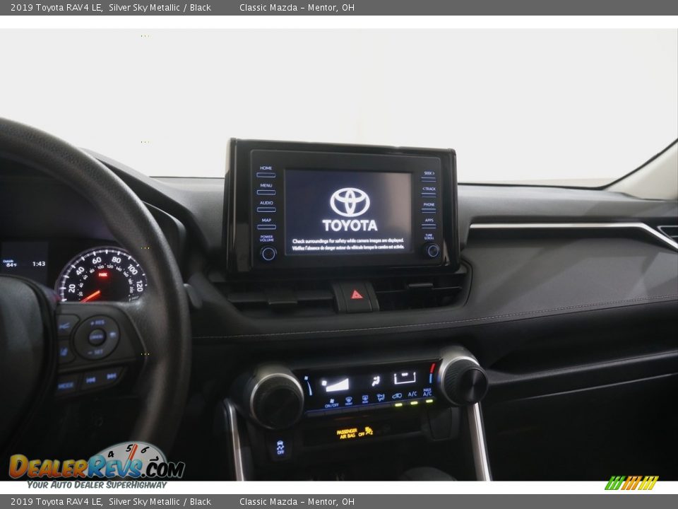2019 Toyota RAV4 LE Silver Sky Metallic / Black Photo #9