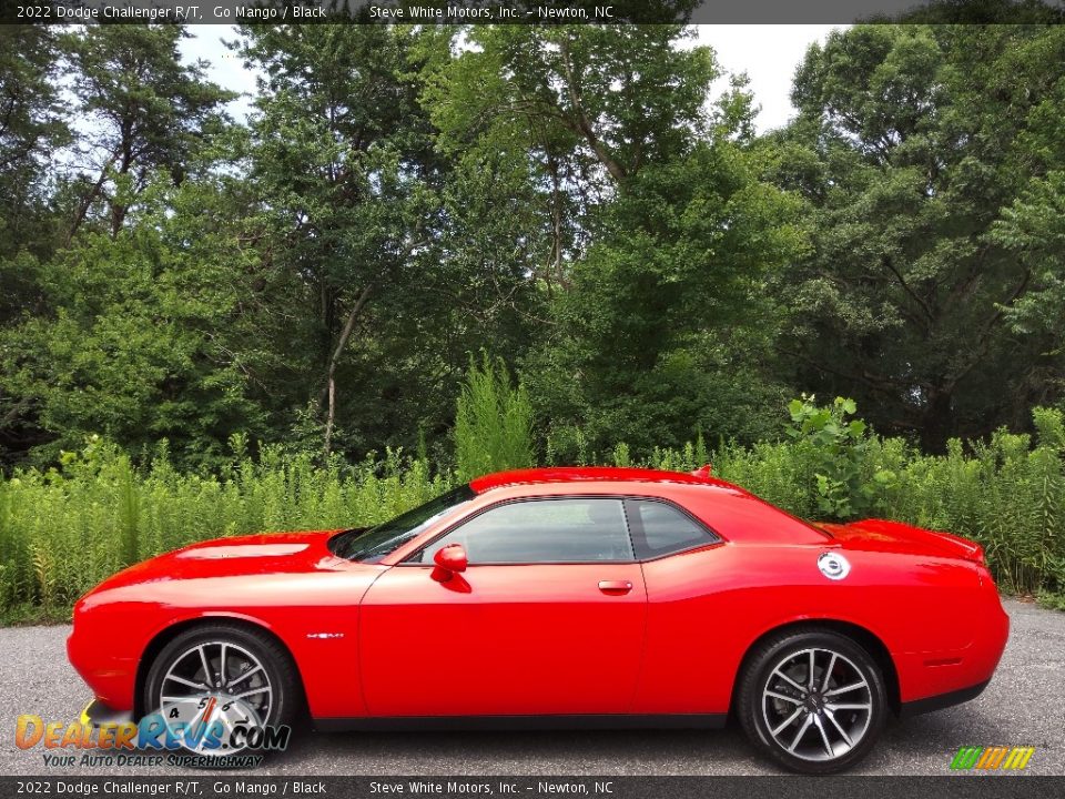 2022 Dodge Challenger R/T Go Mango / Black Photo #1