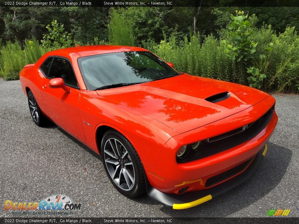 2022 Dodge Challenger R/T Go Mango / Black Photo #4