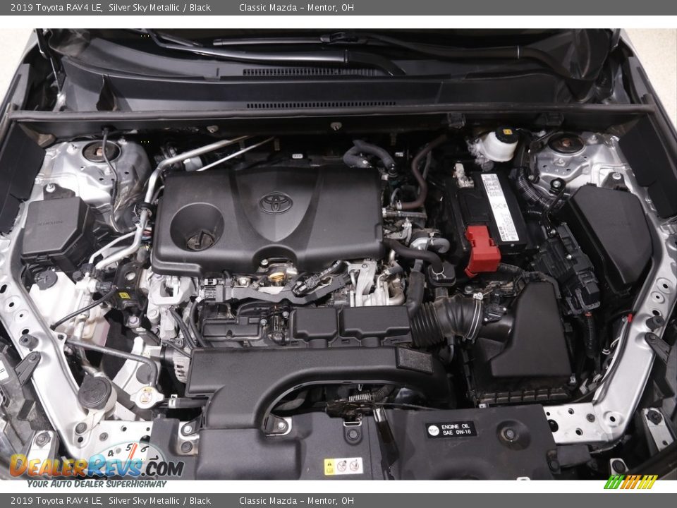2019 Toyota RAV4 LE Silver Sky Metallic / Black Photo #18