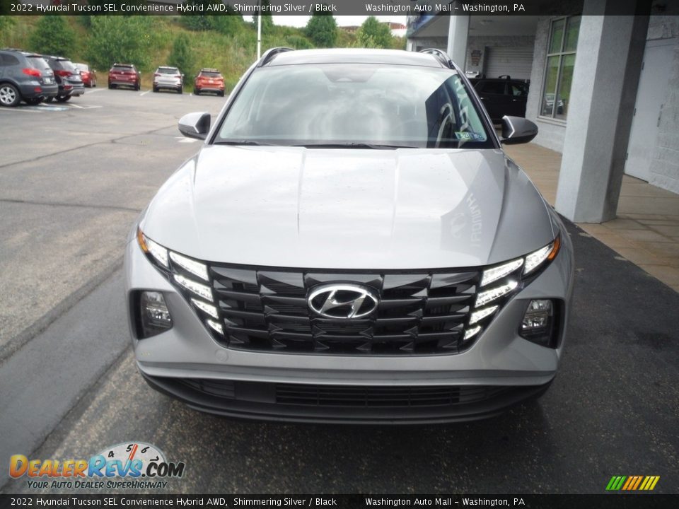 2022 Hyundai Tucson SEL Convienience Hybrid AWD Shimmering Silver / Black Photo #4