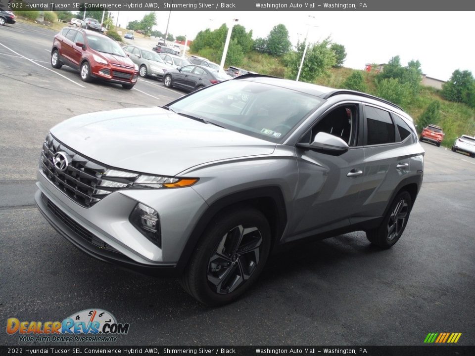 2022 Hyundai Tucson SEL Convienience Hybrid AWD Shimmering Silver / Black Photo #5