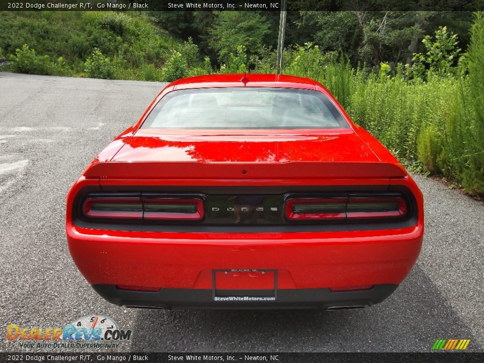 2022 Dodge Challenger R/T Go Mango / Black Photo #7