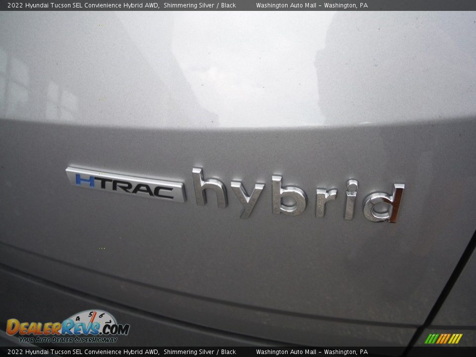 2022 Hyundai Tucson SEL Convienience Hybrid AWD Shimmering Silver / Black Photo #11