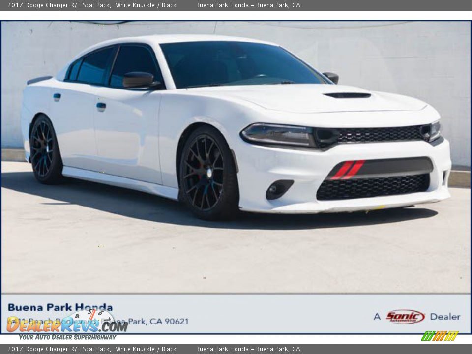 2017 Dodge Charger R/T Scat Pack White Knuckle / Black Photo #1