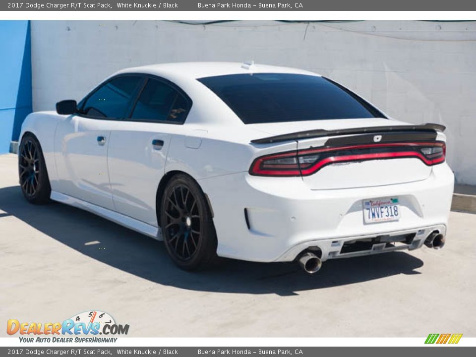 2017 Dodge Charger R/T Scat Pack White Knuckle / Black Photo #2