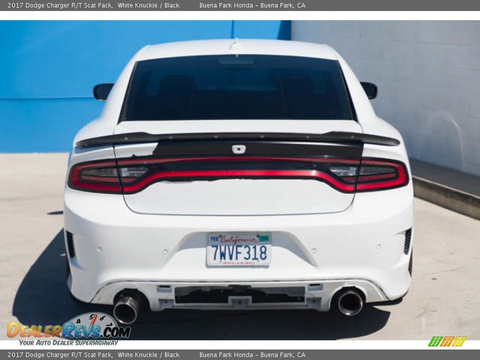 2017 Dodge Charger R/T Scat Pack White Knuckle / Black Photo #9