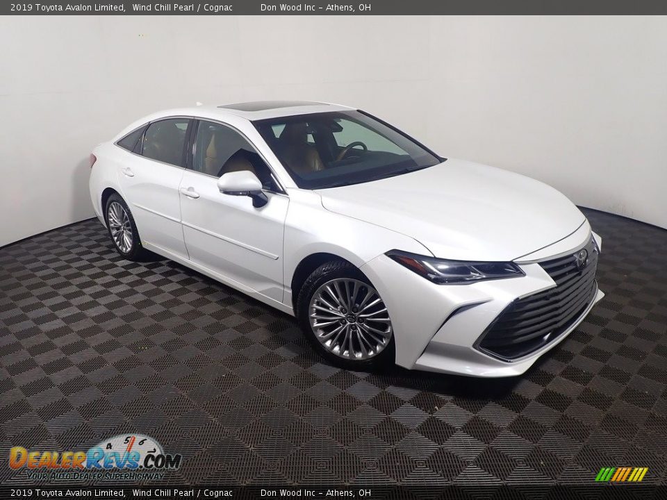 2019 Toyota Avalon Limited Wind Chill Pearl / Cognac Photo #5