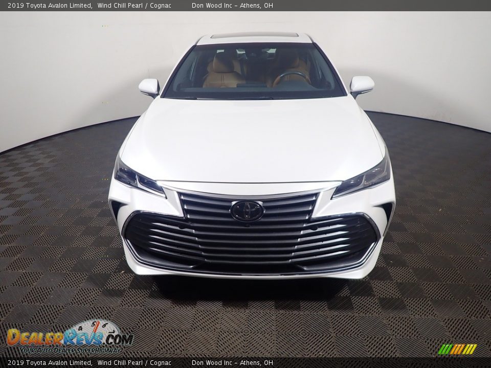 2019 Toyota Avalon Limited Wind Chill Pearl / Cognac Photo #7
