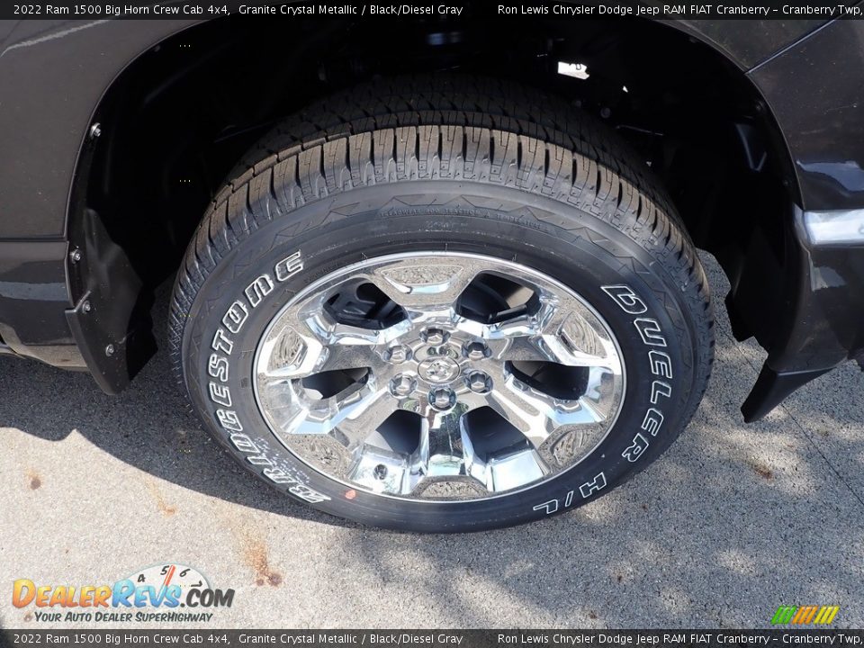 2022 Ram 1500 Big Horn Crew Cab 4x4 Granite Crystal Metallic / Black/Diesel Gray Photo #10