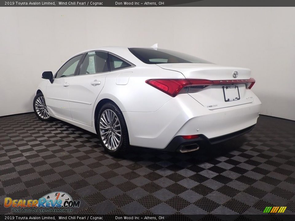 2019 Toyota Avalon Limited Wind Chill Pearl / Cognac Photo #13