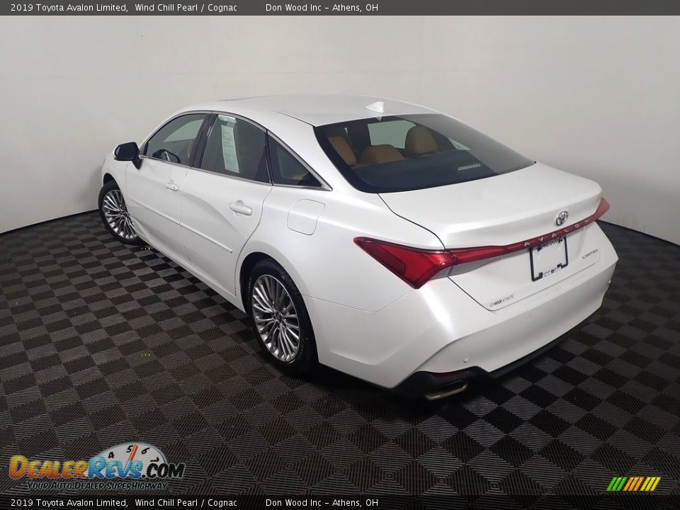 2019 Toyota Avalon Limited Wind Chill Pearl / Cognac Photo #14