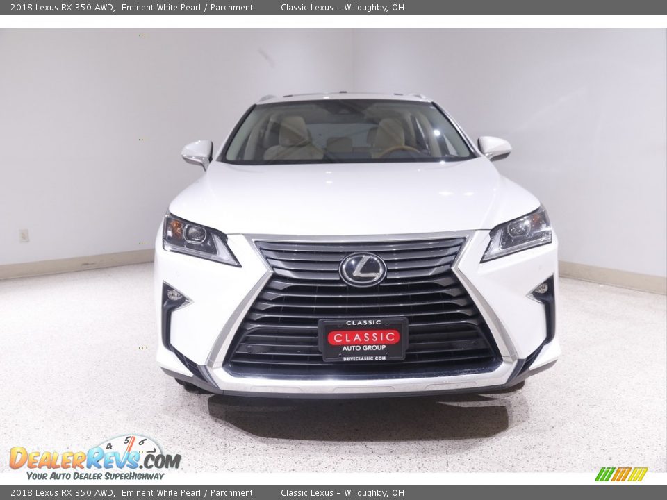 2018 Lexus RX 350 AWD Eminent White Pearl / Parchment Photo #2